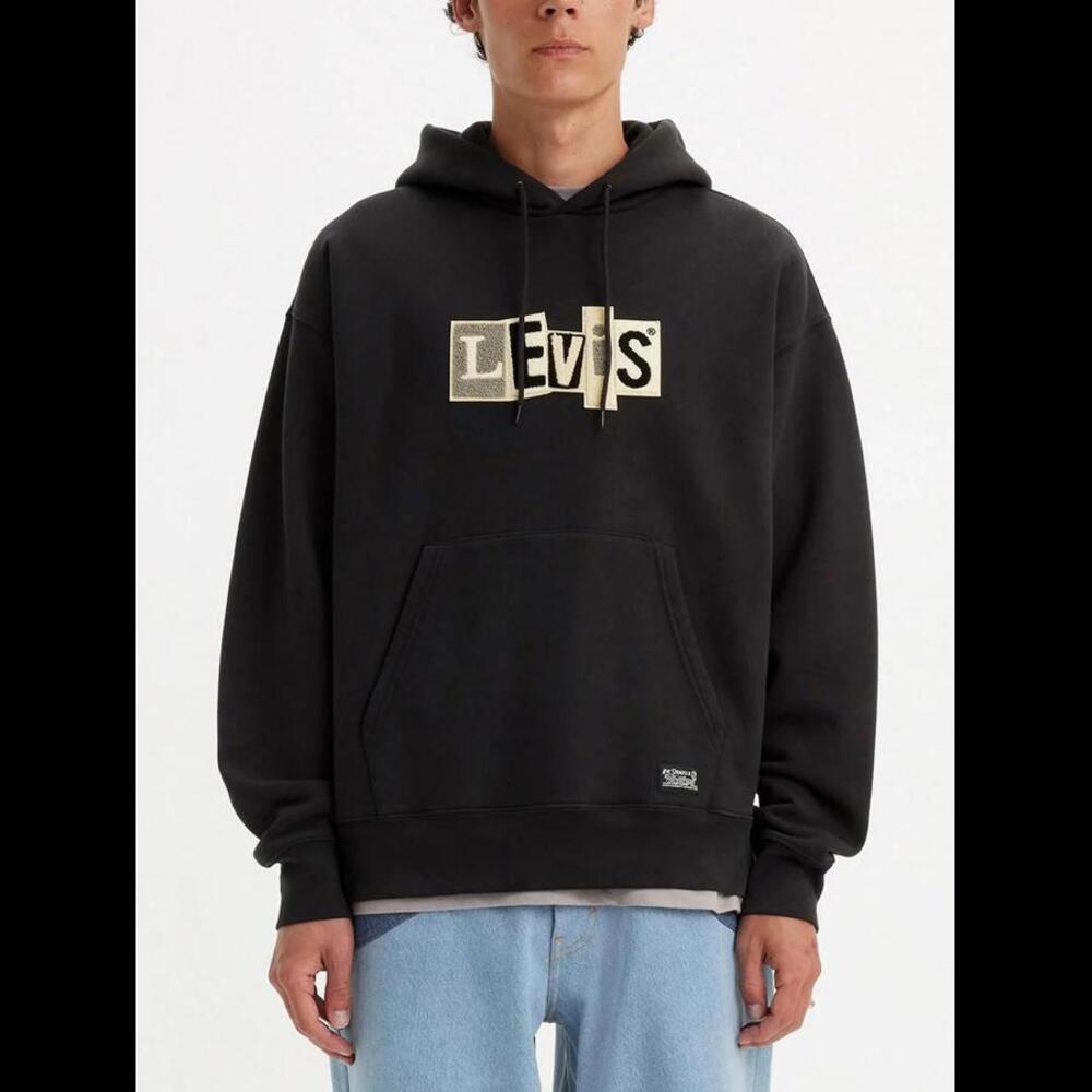 NWT Levi's Men's Black Hoodie Size Medium